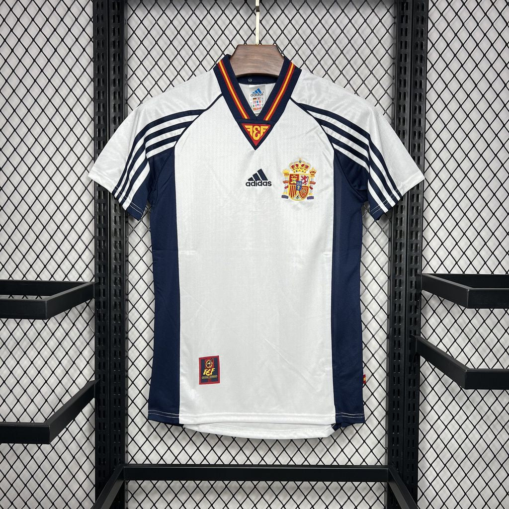 Camisa retrô reserva da Espanha 1998