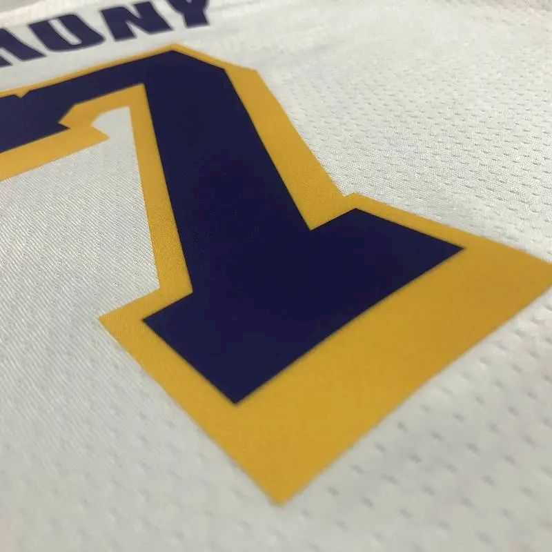 Carmelo Anthony Men’s White Swingman Team Jersey – Association Edition