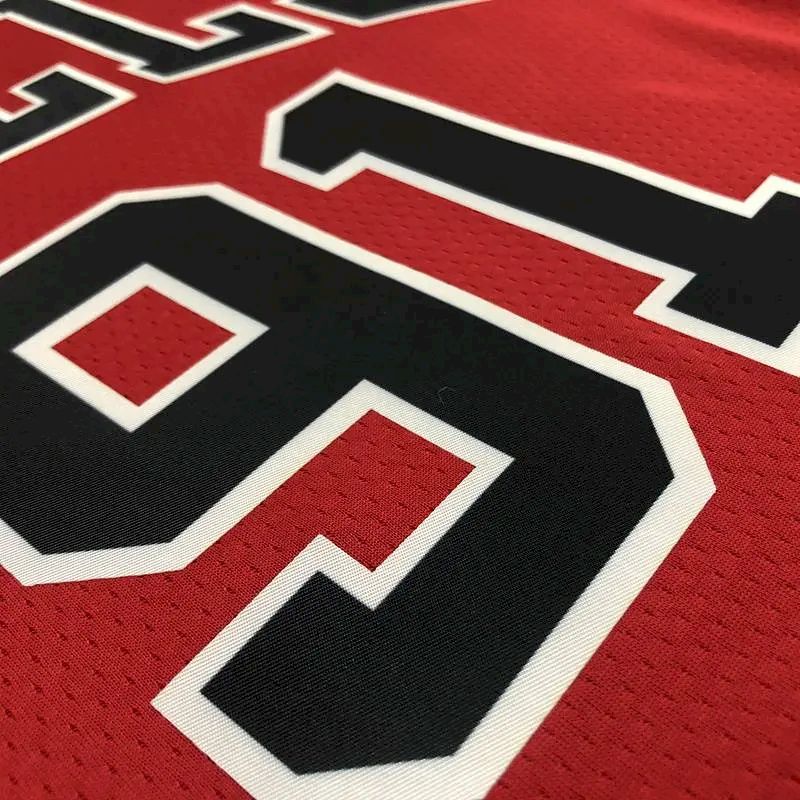 Men’s Dennis Rodman Red Team Jersey – 75th Anniversary Edition