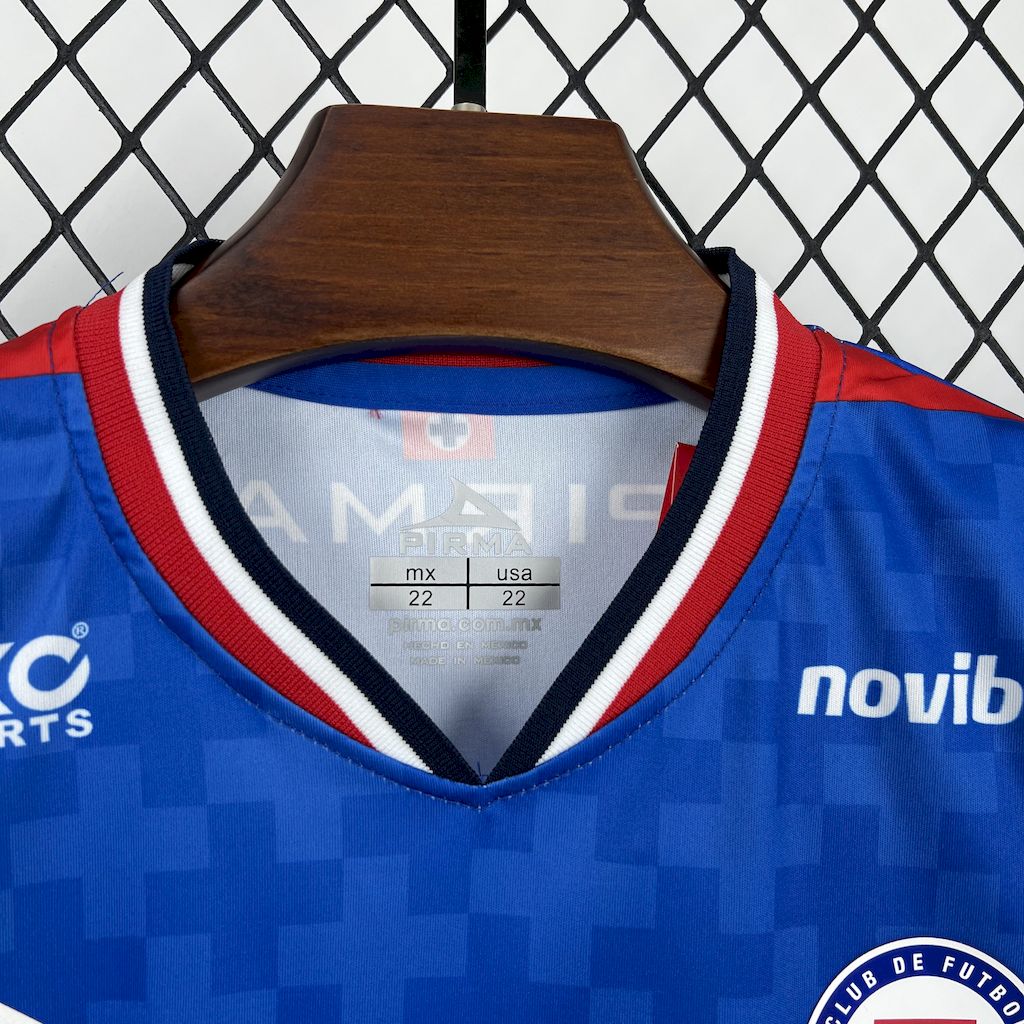 Cruz Azul 2025/26 Home Kids Kit
