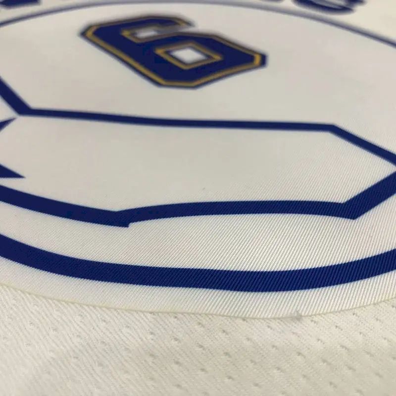 Camisa masculina Nick Young branca versão jogador – edição clássica