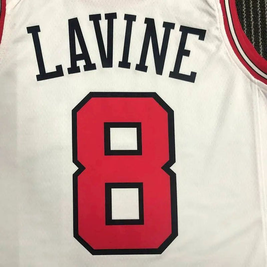 Camisa Zach LaVine Branca Masculina – Edição de 75º Aniversário