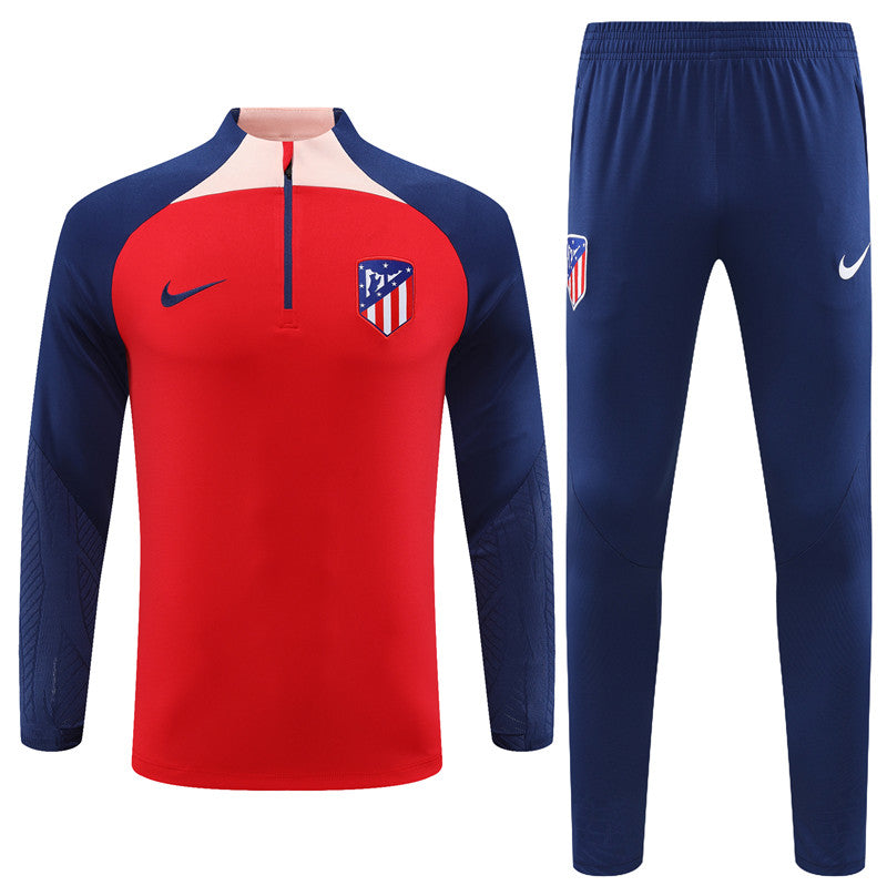 Suéter e calça adulto com zíper médio do Atlético de Madrid 2024/25 14001