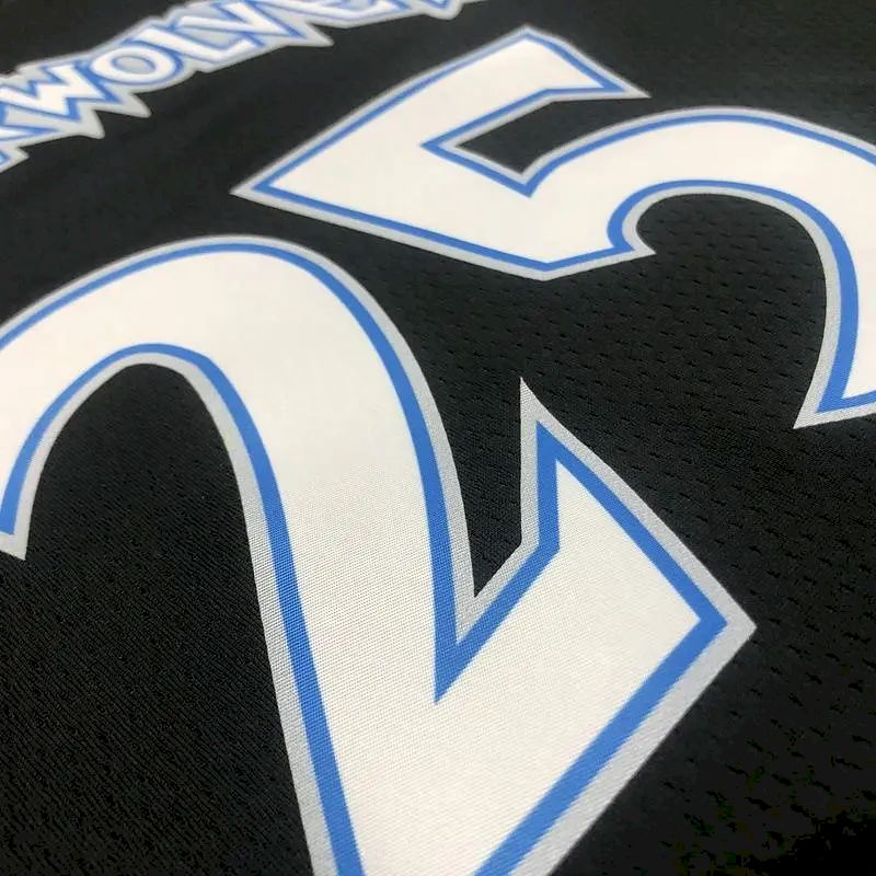 Camisa preta masculina Derrick Rose Swingman – Edição Clássica