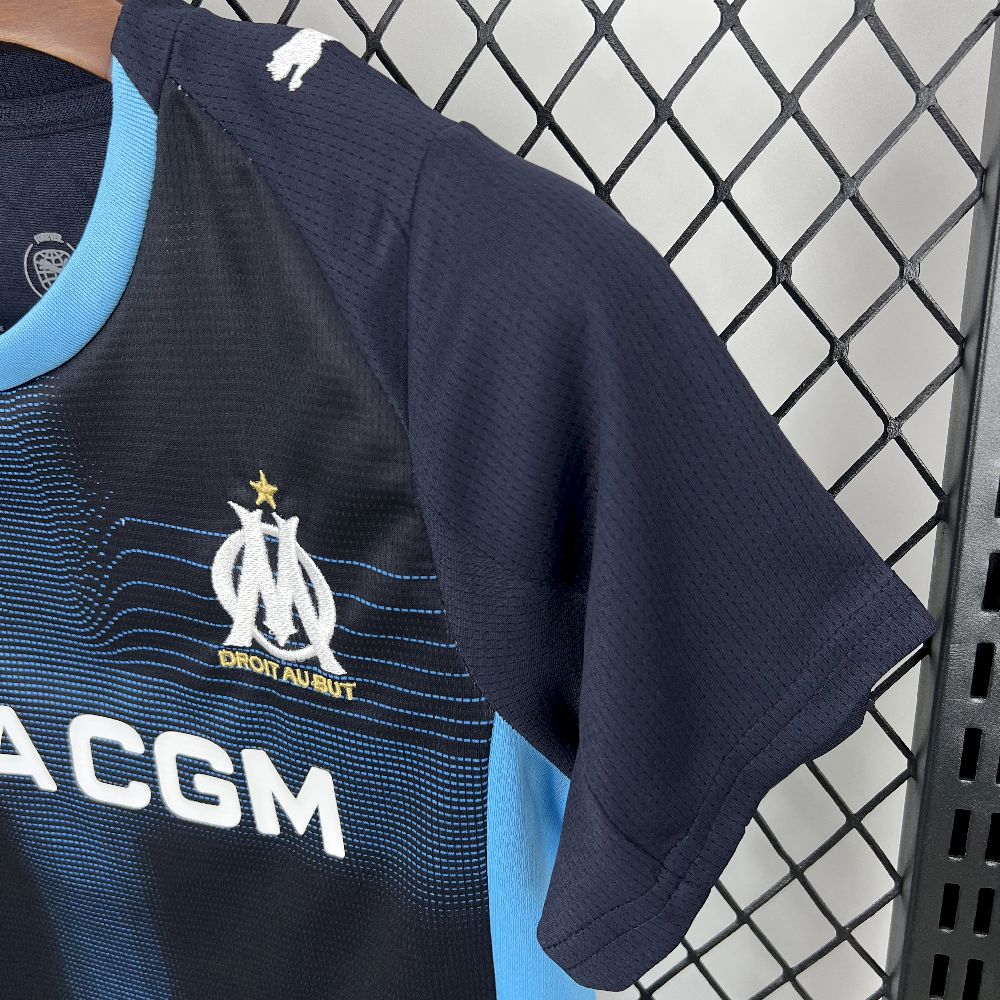 Olympique de Marseille 2025/26 Away Kids Kit