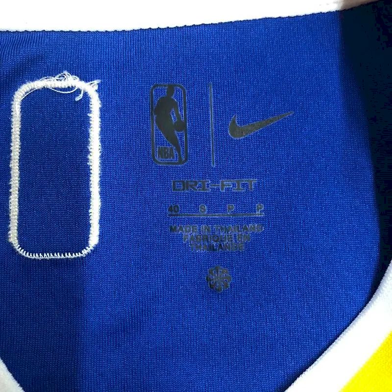 Camisa azul masculina James Wiseman Team – Edição de 75º aniversário