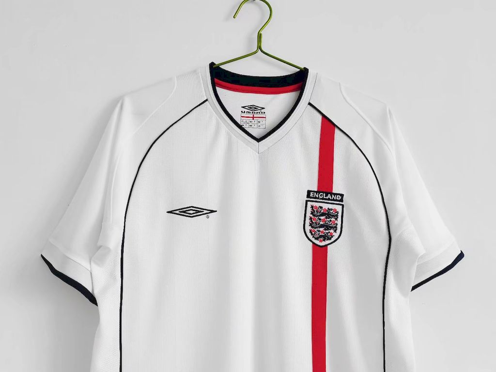 Camisa retrô da Inglaterra 2001/03
