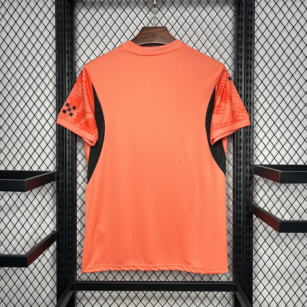 Manchester City 2024/25 Jersey Orange Color