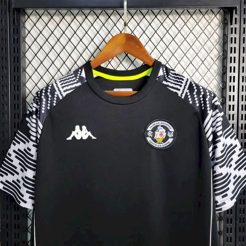 Camisa Pré-Jogo Vasco da Gama 2022/23 Preta