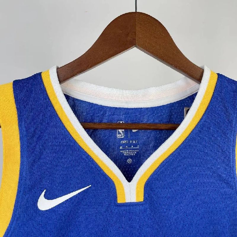 Men’s James Wiseman Blue Away Team Jersey