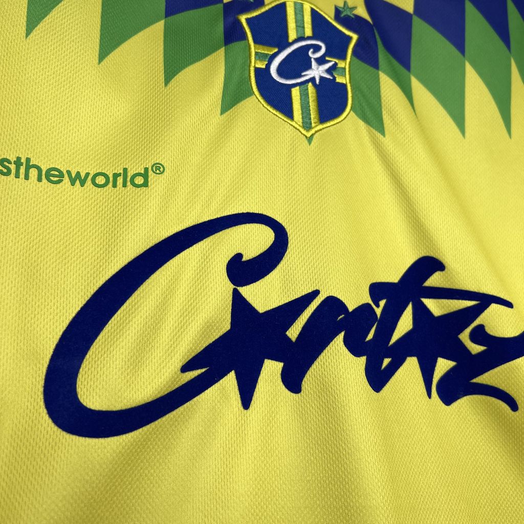 Camisa retrô do Brasil 1995 Corteiz