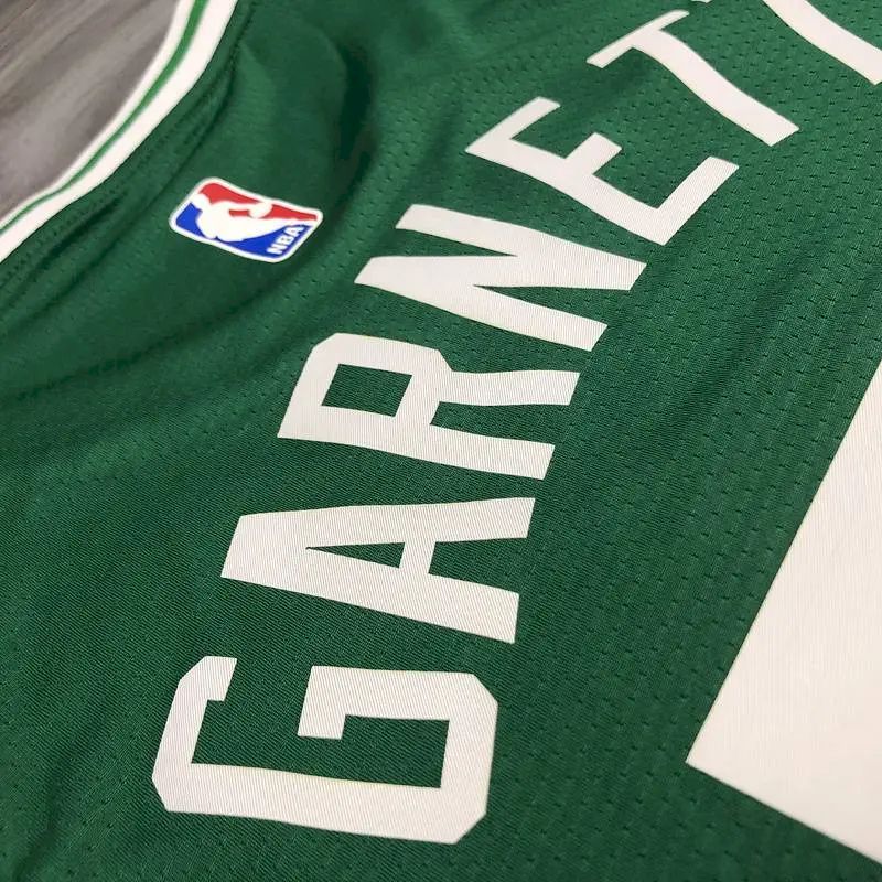 Camisa Kevin Garnett Masculina Verde Versão Jogador - Edição Ícone