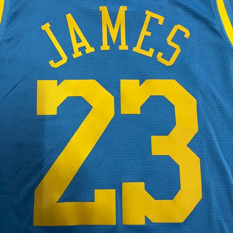 LeBron James Men’s Blue Swingman Team Jersey – MPLS Classical Edition