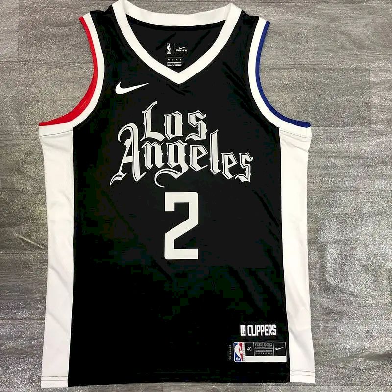 Men’s Kawhi Leonard 2020-21 Black Swingman Player Version Jersey – City Edition