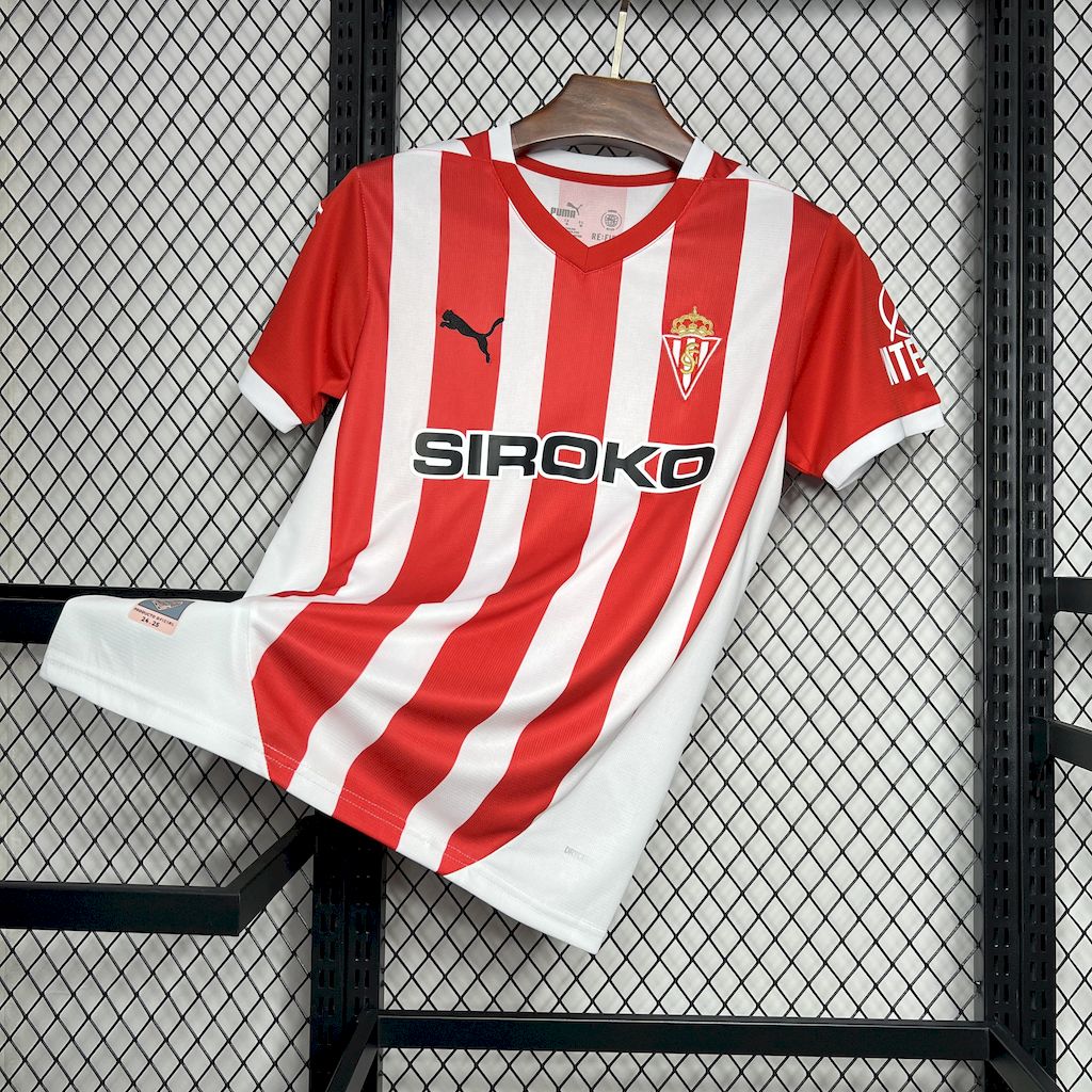 Sporting de Gijón 2024/25 Home Jersey