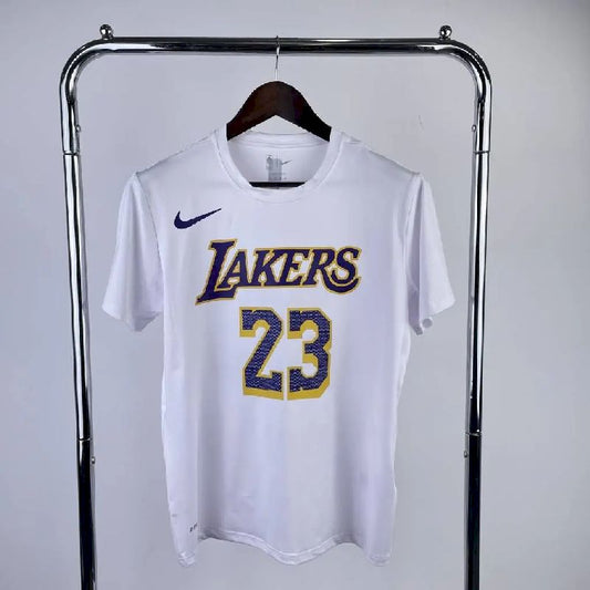 Camiseta masculina do time LeBron James White