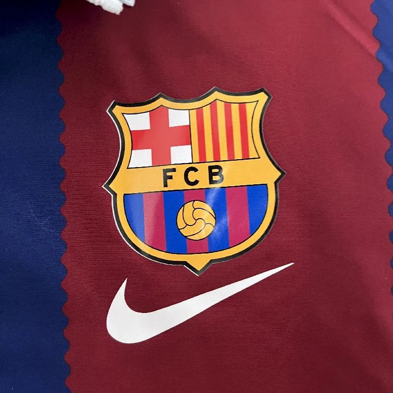 Corta-vento dupla face Barcelona 2024-25