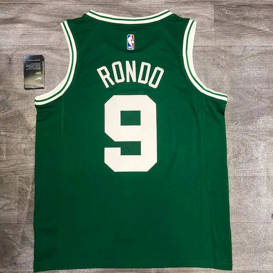 Camisa Rajon Rondo Masculina Verde Versão Jogador - Edição Ícone