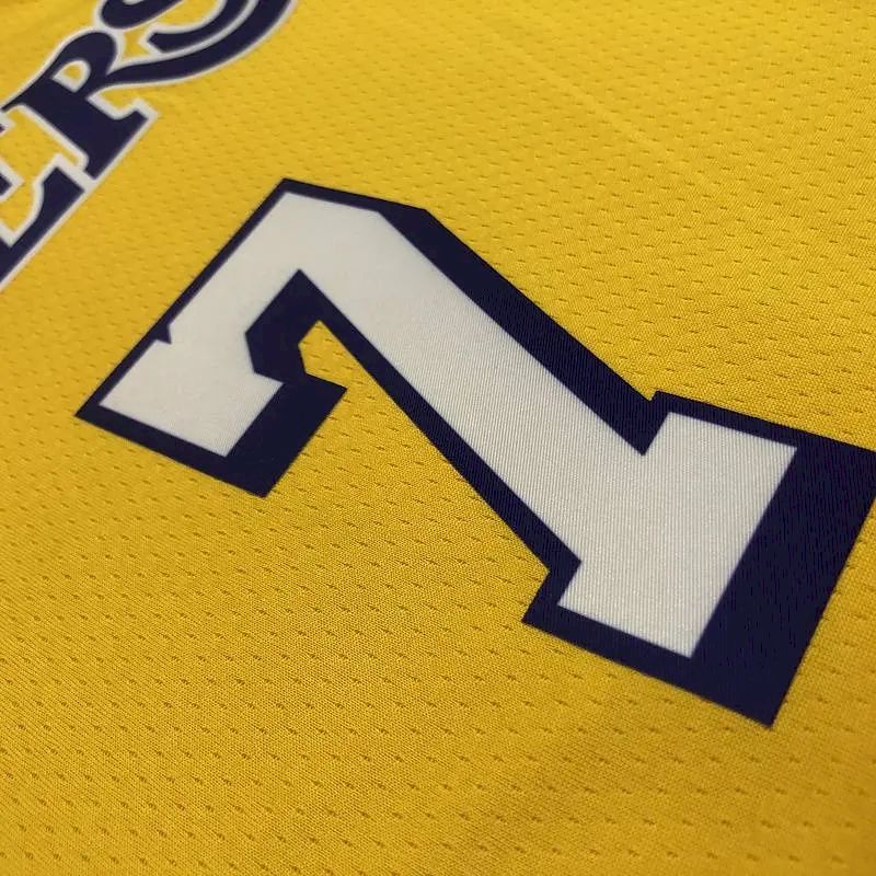 Carmelo Anthony Men’s Yellow Swingman Team Jersey – Retro Classic Edition