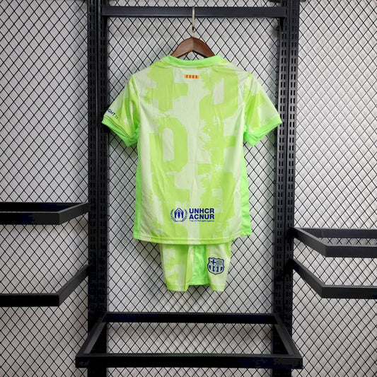 Barcelona 2024/25 Third Kids Kit