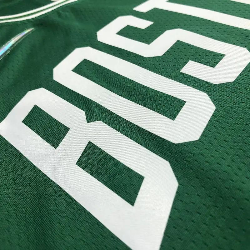 Camisa masculina Jayson Tatum Green Team – Edição de 75º aniversário