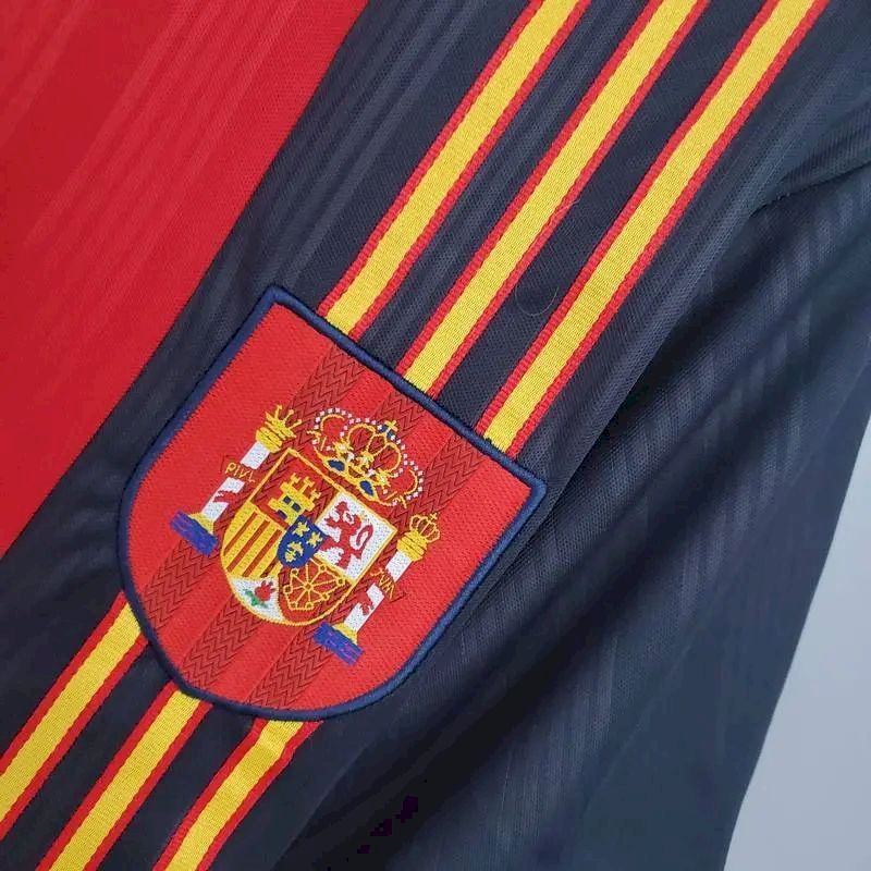 Camisa retrô da Espanha 2002