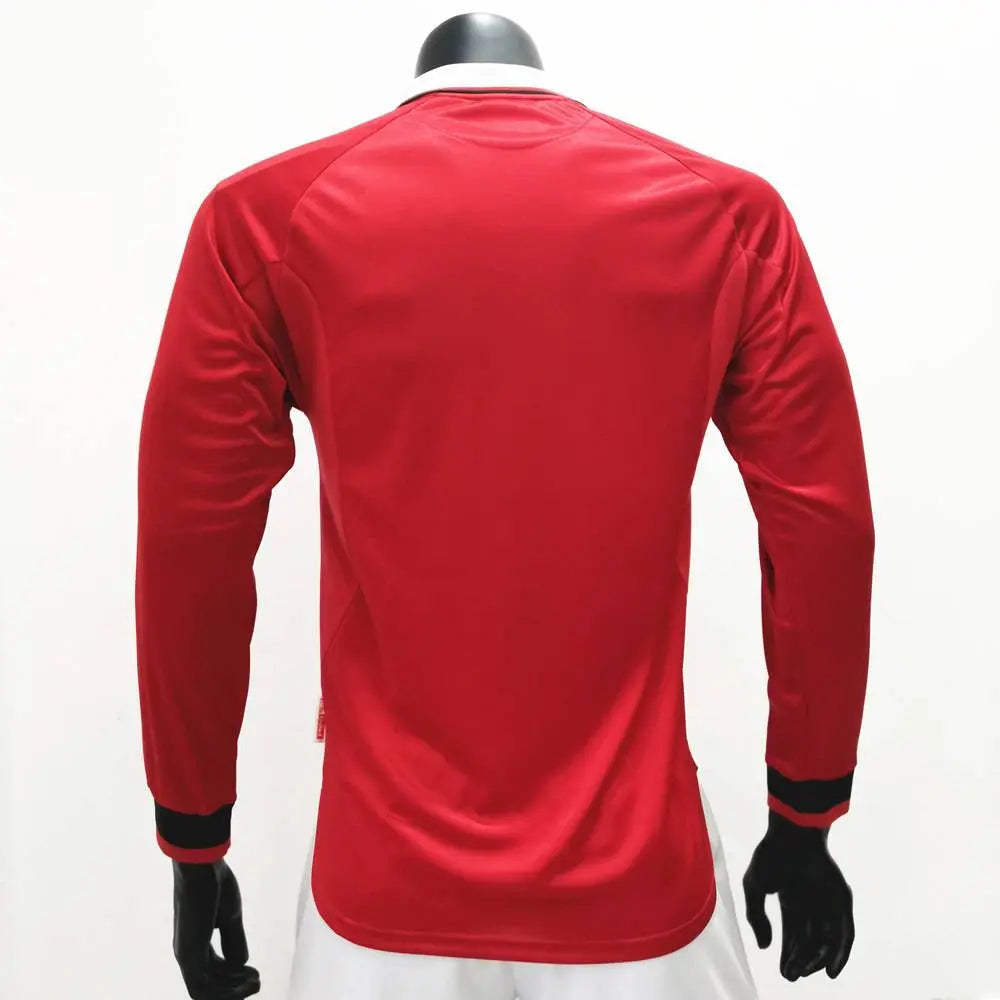 Camisa retrô de mangas compridas Manchester United 1999/00 Home