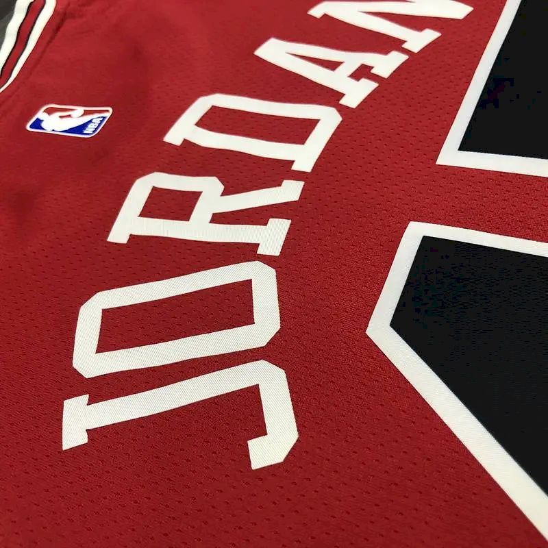 Camisa Michael Jordan Masculina Vermelha Versão Jogador – Edição Clássica