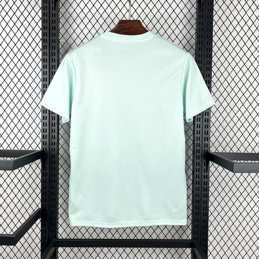 Men's Brazil 2025/26 Green and white Jersey