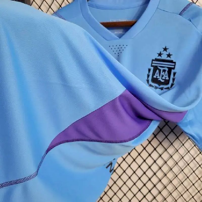 Camisa de treino pré-jogo da Argentina 2023/24