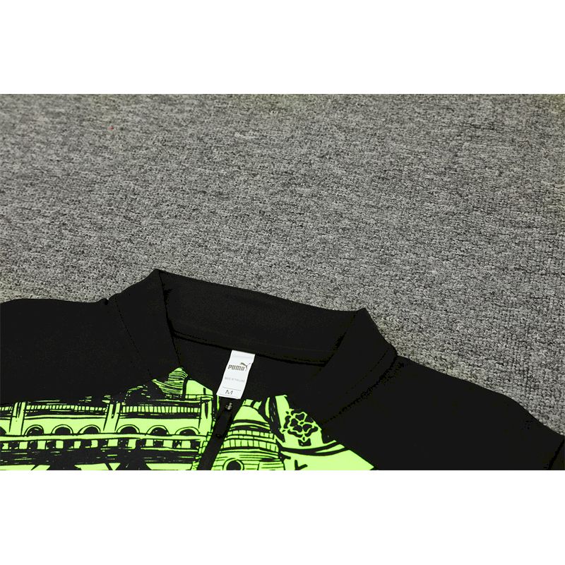 Suéter e calça Manchester City 2024/25 com zíper e meio zíper 14001