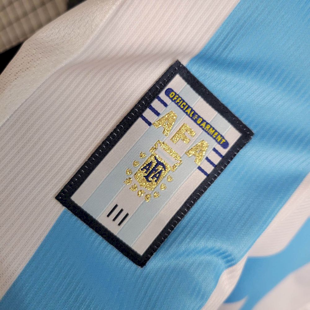Argentina 1998 Home Retro Jersey