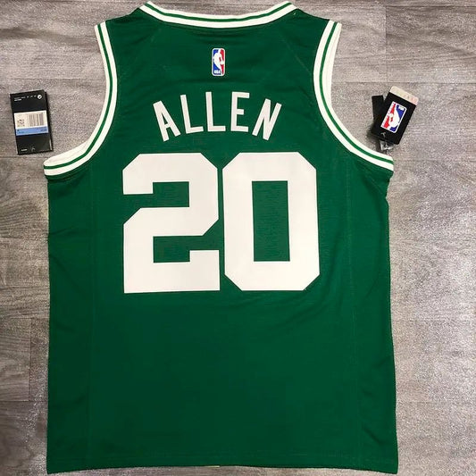 Camisa masculina Ray Allen verde versão jogador - Edição Ícone