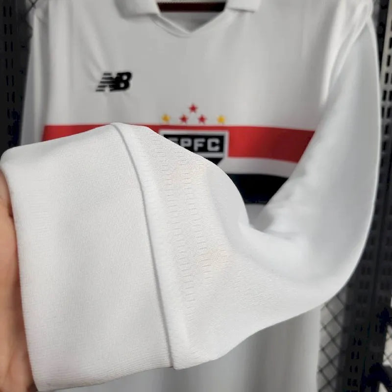 Sao Paulo 2024/25 Home Long Sleeves Jersey