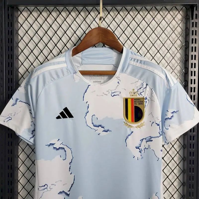 Camisa feminina reserva da Bélgica 2023/24