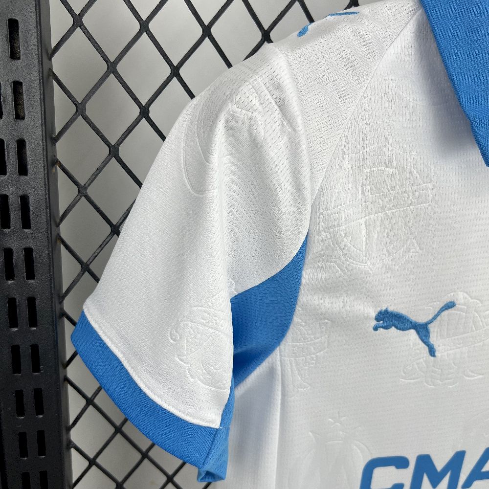 Olympique de Marseille 2025/26 Home Kids Kit