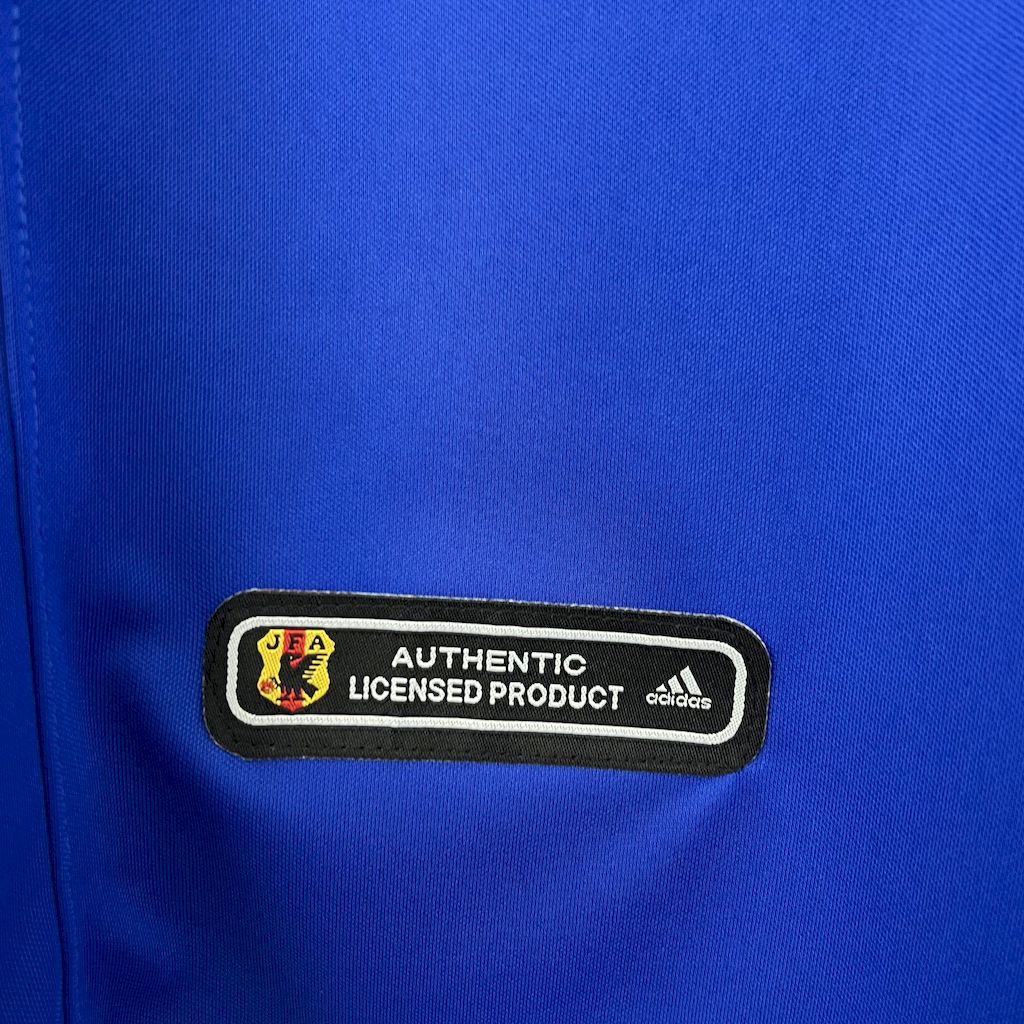Camisa retrô de mangas compridas da seleção japonesa de 2000