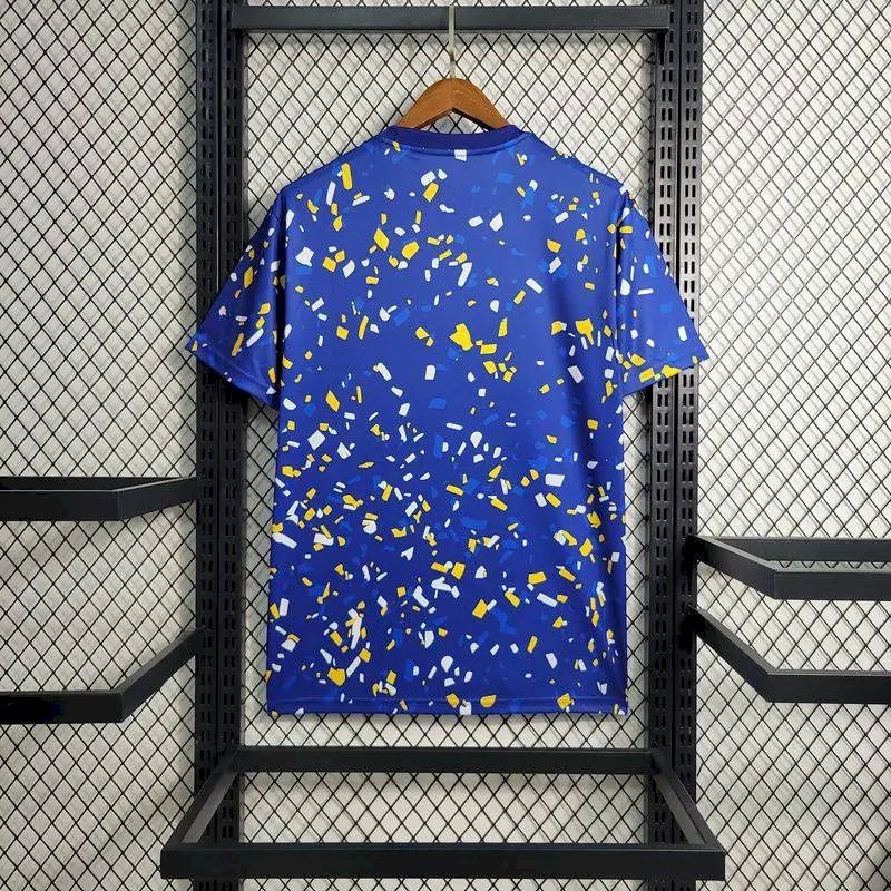 Camisa de treino pré-jogo do Boca Juniors 2023/24