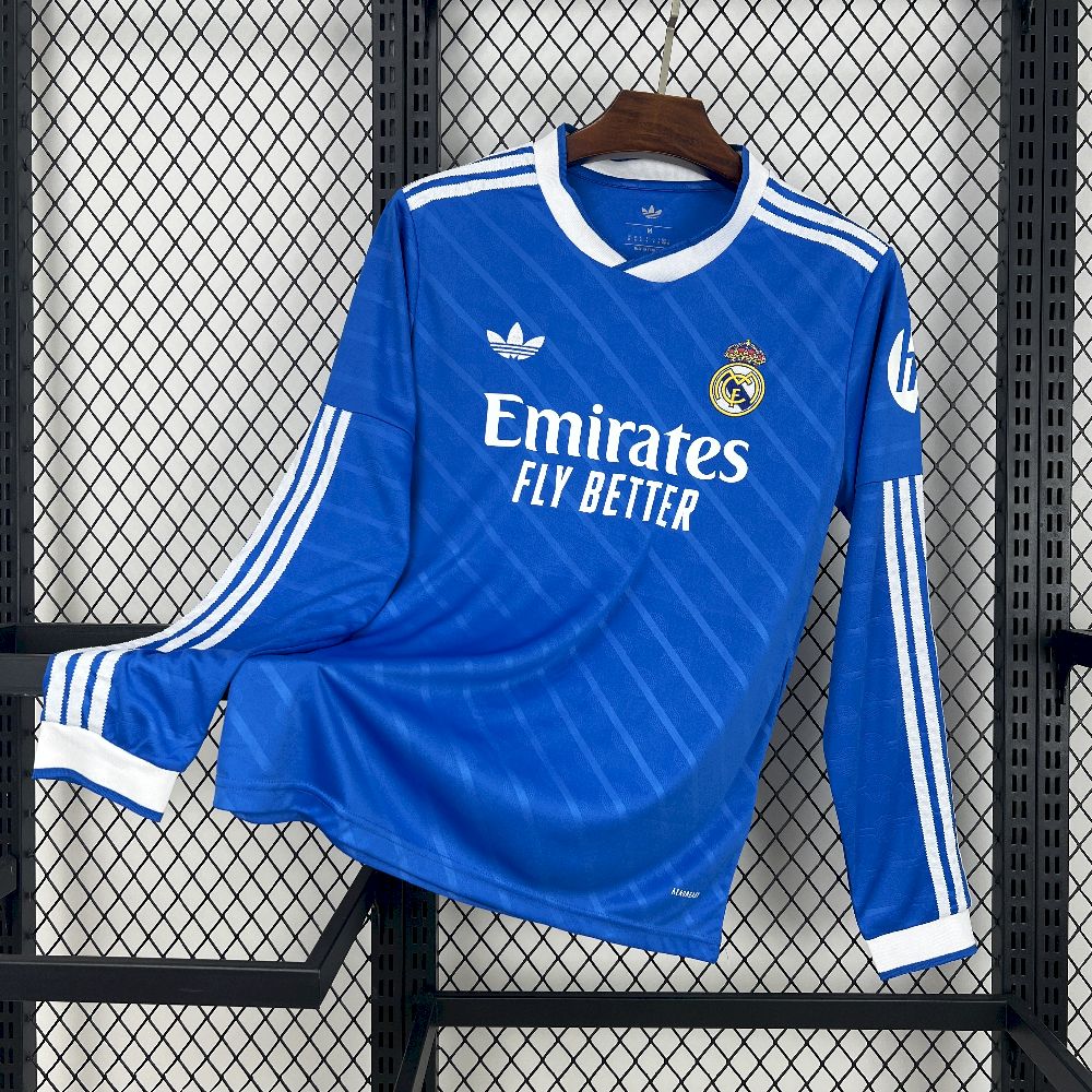 Real Madrid 2025/26 Third Long Sleeves Jersey