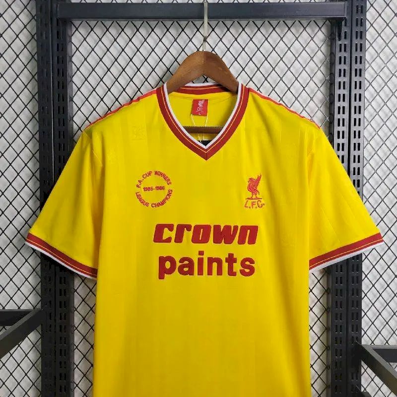 Camisa Retro Terceira do Liverpool 1985/86