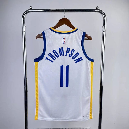 Camisa masculina Klay Thompson branca da equipe