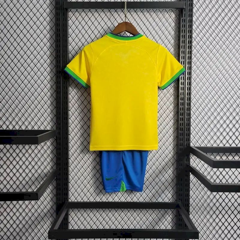 Kit Infantil Brasil Copa do Mundo 2022
