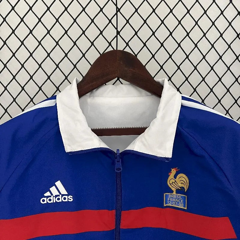 França 2024 Jaqueta corta-vento dupla face