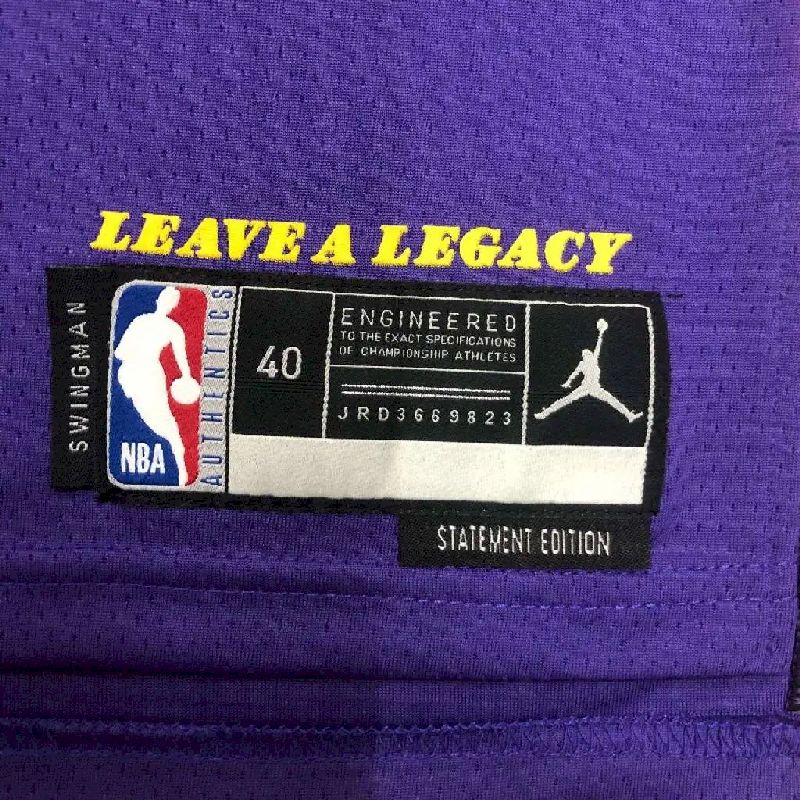 Men’s Kobe Bryant Purple Team Jersey – Statement Edition