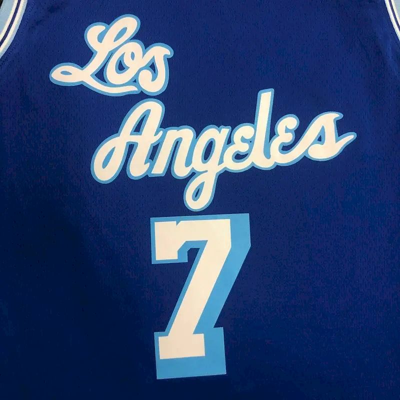 Camisa Carmelo Anthony Royal Retro Classics 2020-21 Swingman Player Version Masculina – Edição Clássica