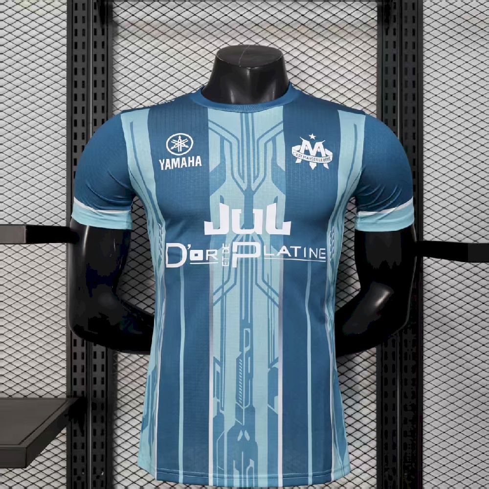 Olympique de Marseille 2025/26 Blue Jersey Player Version