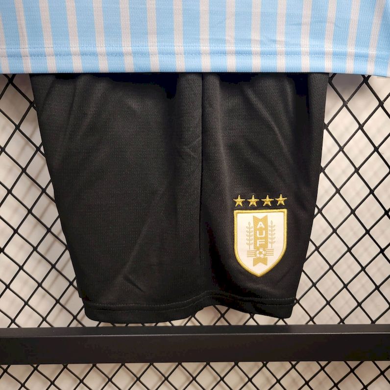 Uruguay 2024/25 Home Kids Kit