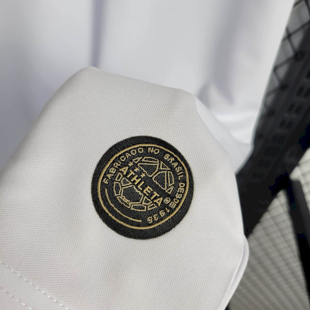 Santos 2025/26 Pelé 1.000 GOLS Camisa Branca