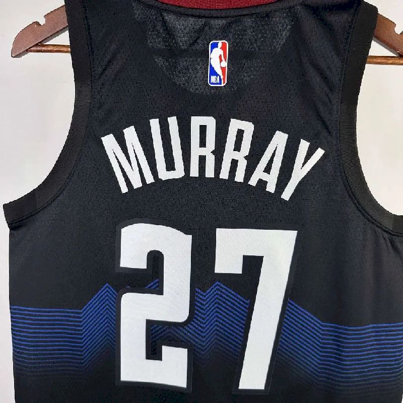 Denver Nuggets 2024/25 City Edition Black Color MURRAY#27