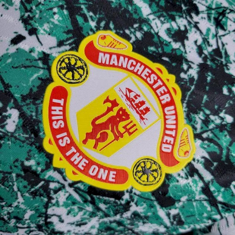 Camisa Manchester United Stone Roses Originals Icon Edition 2024/25 Versão Jogador